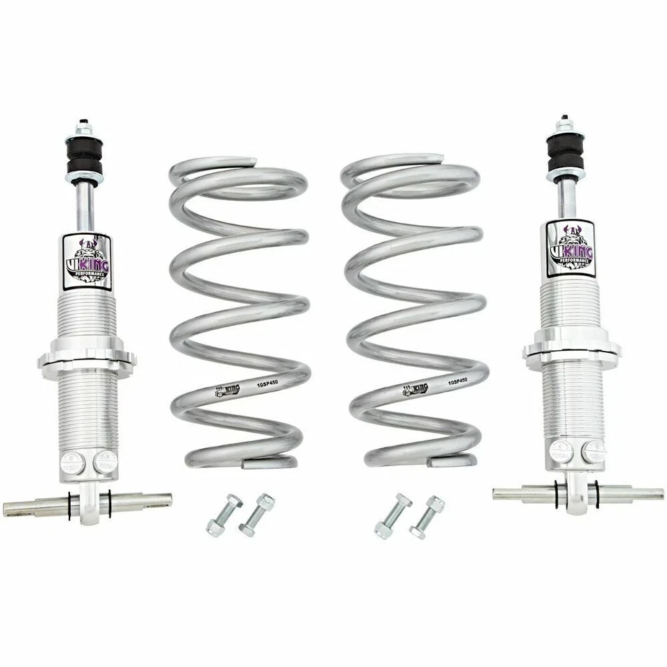 Chevy Nova SB Viking 1962-1967 atornillado delantero doble ajuste Coilovers 1.5-3" DROP Foto 3 de 4