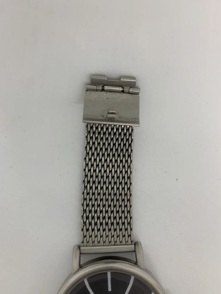 EDWIN Company Epic Reloj Hombre Acero Inoxidable Banda Milanesa Denim Company Foto 3 de 4