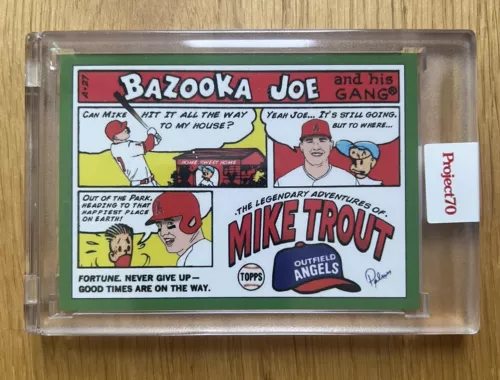 Topps Project70® Card 712 - Mike Trout by Brittney Palmer Project 70 Angels
