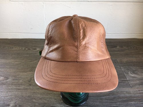 CABELAS HAT Leather Strap back Baseball 