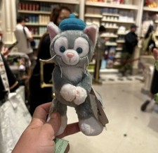 Hong Kong Disney park gelatoni cat poseable Mini Plush Collection Stuffed Toy