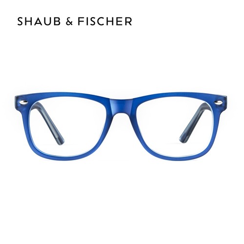 SHAUB \u0026 FISCHER Blu Occhiali da lettura +0.50 buona condizione6.00 | eBay