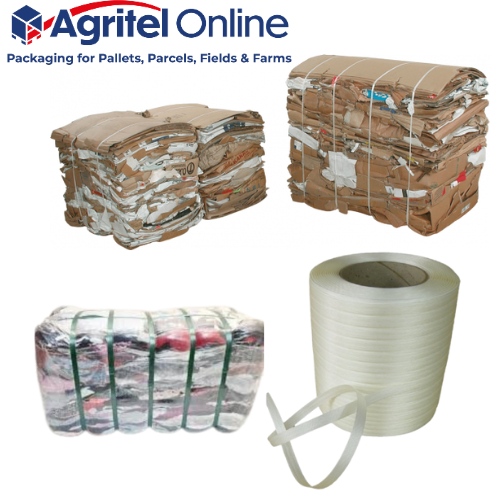 Polyester Strapping (8 ROLLS) Heavy Duty Corded Baler Tape 9mm x 250M EXPRESS - Picture 3 of 4