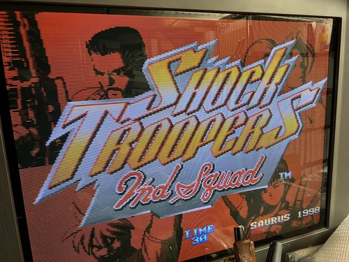 Shock Troopers 2nd Squad Used Cartridge Neo Geo MVS SNK Arcade USA Seller!!