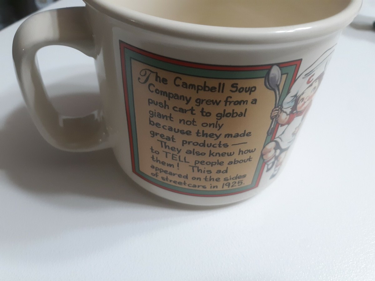 12 Oz Campbell Soup Cup/mug For Coffee Or Soup 1993 Vintage