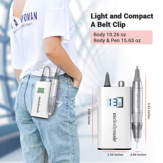 melodysusie nail drill charger