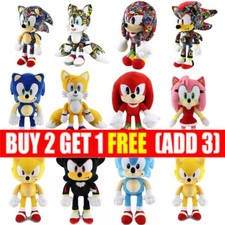 Sonic The Hedgehog Plush Toy Doll Anime Sonic Stuffed Toys Dolls Kids Xmas Gifts