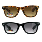 Retro Horn Rim Multi 3 Focus Progressive Reading Sunglasses