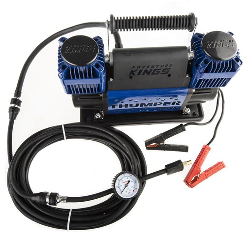 Hercules 4WD Winch Recovery Kit 4x4 + Dual Air Compressor Snatch Strap Recovery - Picture 6 of 8