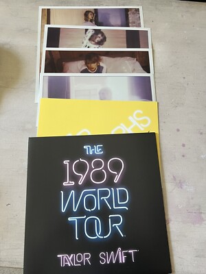 Rare TAYLOR SWIFT 1989 WORLD TOUR VIP POLAROID LITHOGRAPHS NEW | eBay