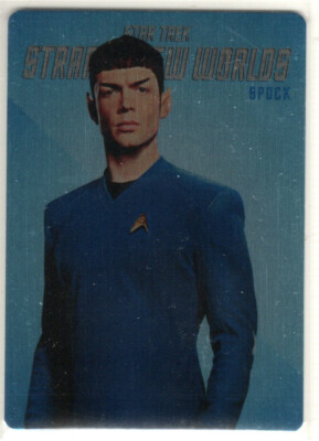 STAR TREK STRANGE NEW WORLDS SEASON 1 CT2 CASE TOPPER EXCLUSIVE SPOCK ETHAN PECK