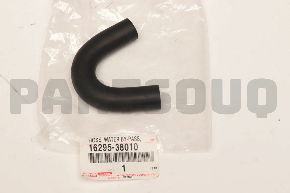 1629538010 Genuine Toyota HOSE, WATER BY-PASS, NO.7 16295 1629538010 Genuine Toyota HOSE, WATER BY-PASS, NO.7 16295