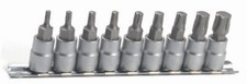 TORX PLUS BIT SOCKET SET 3/8" DRIVE - 9 PIECE TP TPS 20 25 27 30 40 45 50 55 60