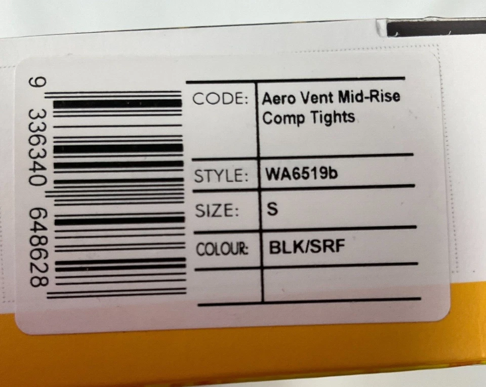 Medias de compresión 2Xu Aero Vent tiro medio para mujer talla S negras Foto 4 de 4