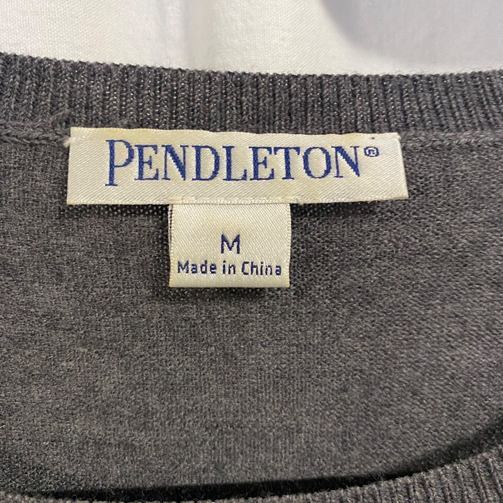 Pendleton 100% Merino Wool Crew Neck Pullover Swe… - image 2