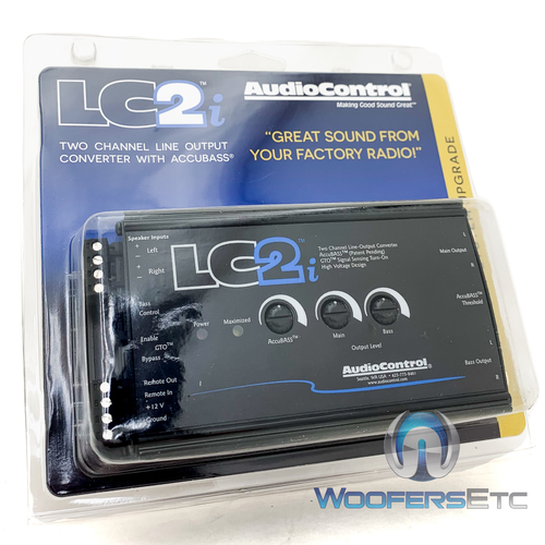 LC2i AUDIOCONTROL ACTIVE HIGH VOLTAGE 2 CHANNEL LINE OUTPUT CONVERTER LC 2i NEW - Picture 8 of 8