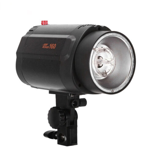 Studio Photography Strobe Flash Light 160W 160w Compact Photo Head Lighting Lamp - Afbeelding 1 van 12