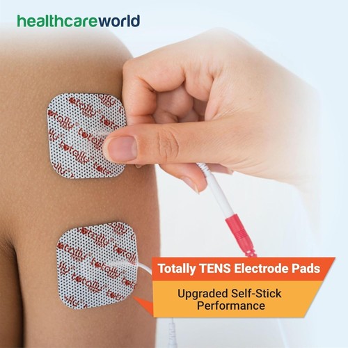 Blue Gel Sensitive Skin TENS Electrode Pads 5x5cm - Hypoallergenic 16 Pack - Picture 4 of 5