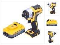 "Dewalt DCF 887 N Schlagschrauber 18 V 205 Nm 1/4\" + 1X Akku 5,0 Ah"