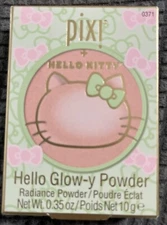Pixi+Hello Kitty, Hello Glow-y Radiance Powder, 0.35oz New Sealed Box.
