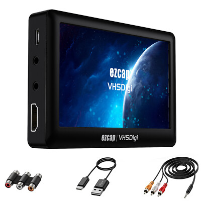 AV Recorder Video Audio Capture Box Analog to Digital Converter