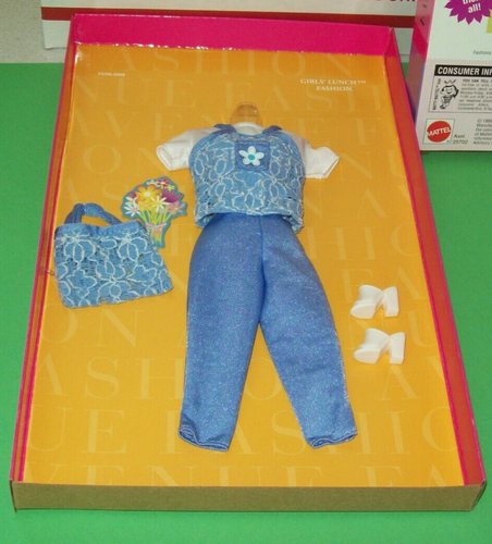 Barbie Fashion Avenue Girls Lunch Outfit Accessories 1999 Mattel - Picture 7 of 12
