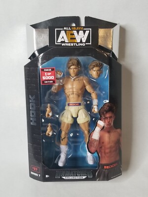 AEW Unmatched Series 7 HOOK Action Figure #57 1 of 5000 CHASE EDITION V9