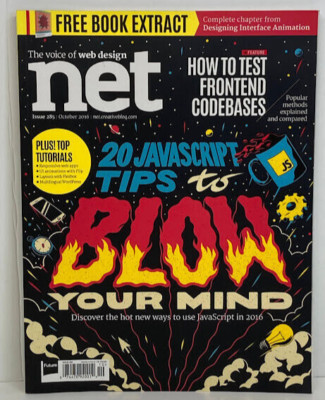 Net The Voice Of Web Design Issue 285 October 2016