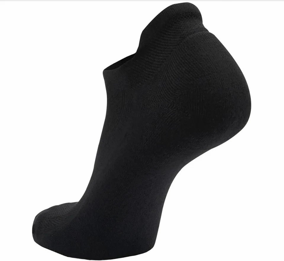 6 pares de calcetines negros de mezcla de algodón Gildan No Show para hombre con lengüeta trasera para zapatos 6-12 Foto 3 de 4