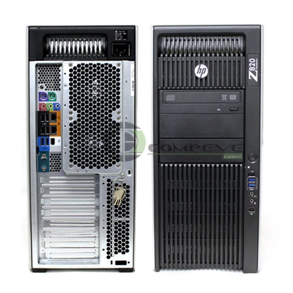 Computadora/escritorio HP Z820 8 monitores E5-2640 6 núcleos/1 TB + 256 GB SSD/NVS 450 Foto 2 de 2