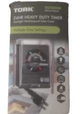  TORK RHB32R Indoor/Outdoor 15-Amp Plug-in Waterproof Timer