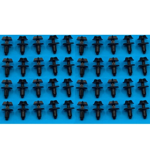 40pcs For Ford Bumper Clamp Wheel Arch Clamp Grille Clamp W716510-S300 Fastener