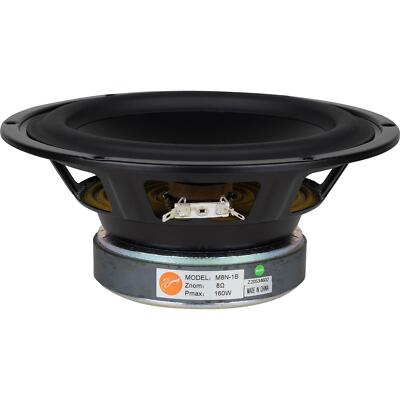 HiVi M8N-1B 8'' Damped Aluminum/Magnesium Cone Woofer  _x000D_