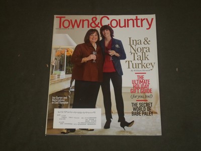 2010 December Town Country Magazine Ina Garten Nora Ephron