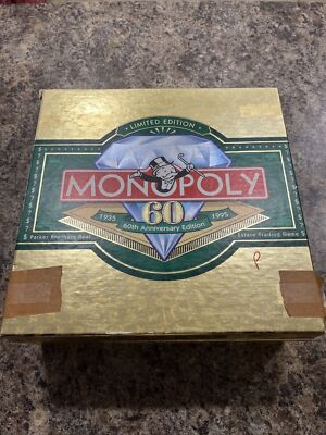 Monopoly　1995マクドナルドコラボシングルステッチ　90s Vintage Board Game Monopoly 1995 Deluxe Edition - Etsy