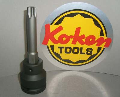 koken 16106 Impact-Adapter-Halter 3/4'' für Klingen 16mm mit Torx-60 Lg.100mm