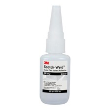 3M Scotch-Weld Super Fast Instant Adhesive SF100, Clear, 20 Gram B Case of 10 