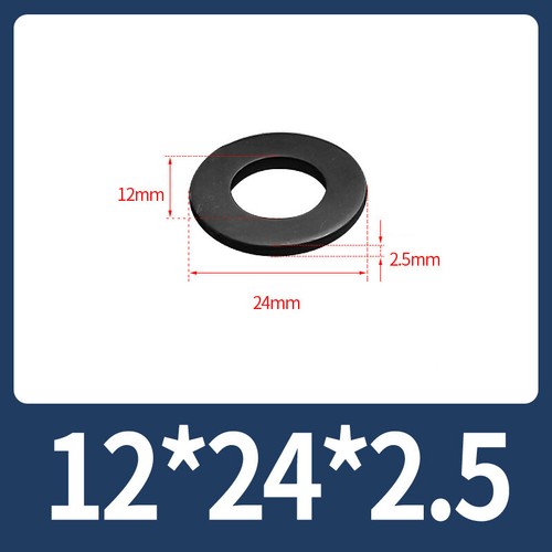 Flat Plain Washers DIN 125 Screws Round Gaskets - Grade 8 Steel - Picture 23 of 37