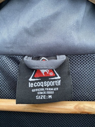 Sheffield United Le Coq Sportif Grey Training 1/4 Zip Rain Jacket 25” P2P - Picture 6 of 14