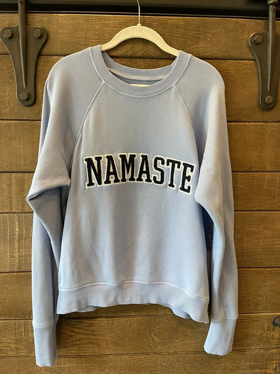 Manduka X Spiritual Gangster Bridget Raglan Blue NAMASTE