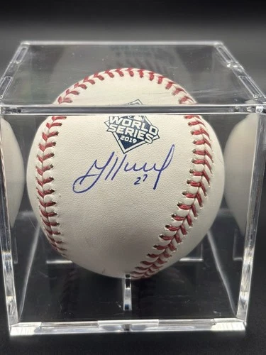 Jose Altuve Signed 2019 World Series Baseball Houston Astros Beckett