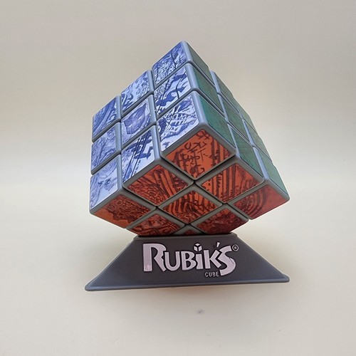 TRANSFORMERS Revenge Fallen ROTF (2009) 2.25" ALLSPARK RUBIK'S CUBE - RARE/HTF