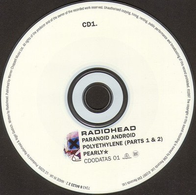 Paranoid Android by Radiohead (CD, 2000) for sale online | eBay