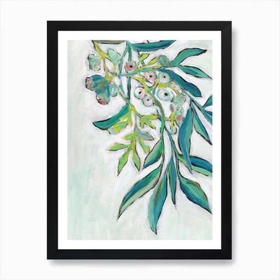 Sommerblüte Kunstdruck gerahmtes Wandbild Poster Leinwanddruck Bild