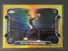 2026 Topps Chrome Update Victor Wembanyama Moment In Time 50 True Gold Ssp 2026 Topps Chrome Update Victor Wembanyama Moment In Time 50 True Gold Ssp