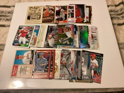 Topps Mike Trout Baseball Card Lot Angels 30+ Cards