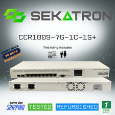 MikroTik CCR1009-7G-1C-1S 7 Gigabit 1 Combo Port 1 10G SFP