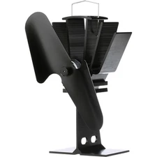 Ecofan by Caframo Original Heat Powered Stove Fan - Black Blade
