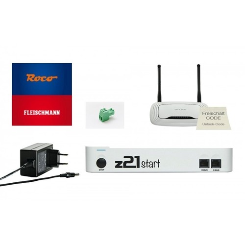 Roco / Fleischmann 10825 z21 start + Roco 10814 z21 WLAN Package - NUEVO | Condition: Nuevo
