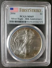 2016 $1 American Silver Eagle Dollar PCGS MS69